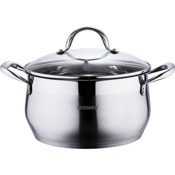 Cratita cu capac Bergner Gourmet, inox, 24cm Cratita cu capac Bergner Gourmet, inox, 24cm