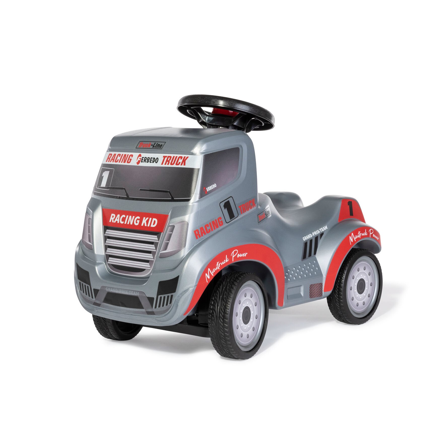Camion Ferbedo 171194 Racing fara pedale cu roti din cauciuc