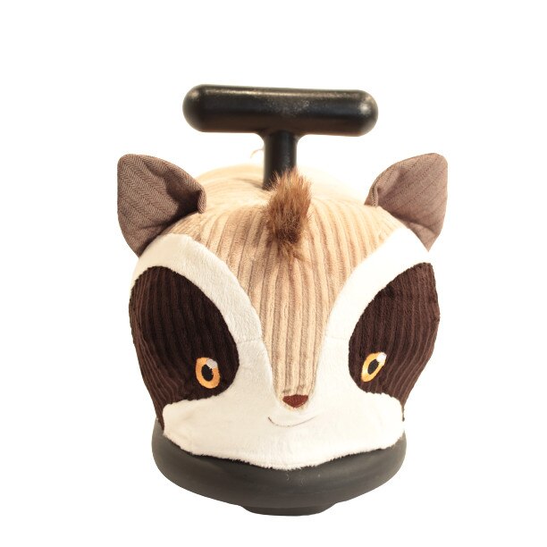 Masinuta ride-on, Italtrike, ABC La Cosa Soft Raccoon, multicolor, 18 luni +