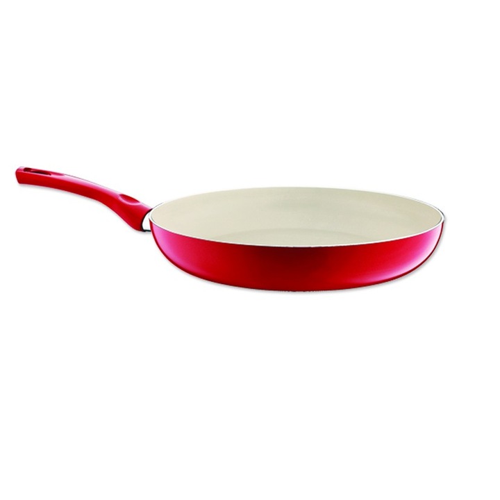 Алуминиев тиган ZILAN ZLN-8129, 26 см, Червен