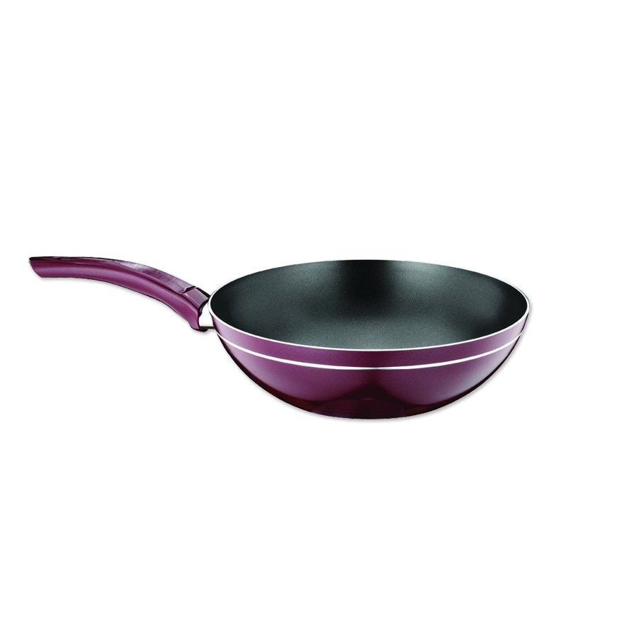 Tigaie wok aluminiu ZILAN ZLN-8761 Non-stick, 28 cm