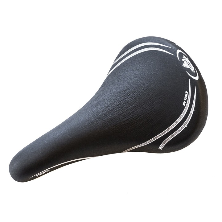 Sa bicicleta, Montegrappa Young, Piele, Negru