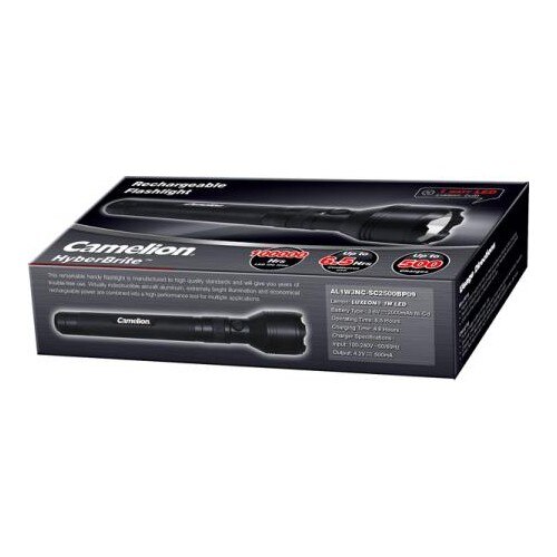 Lanterna T9 , HyberBrite, Camelion ,reincarcabila