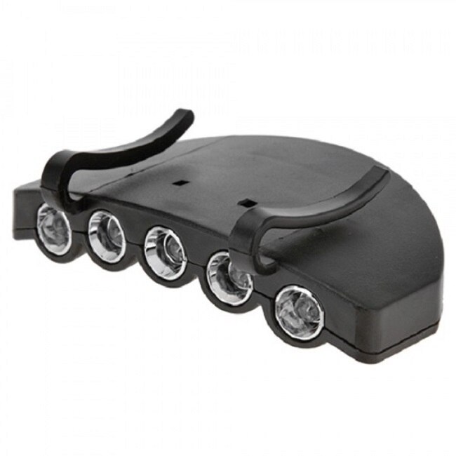 Lanterna de cap cu 19 LED-uri, include 3 baterii AAA, ARC 19 LED KL Arcas