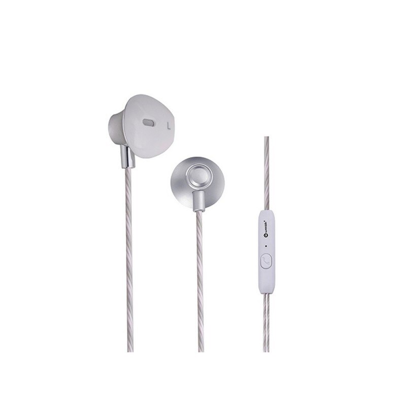 Casti cu microfon Woozik Precise Bass B900, Silver