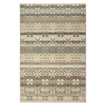 Covor sintetic Atlas R 8886-1-43754, 80 x 155 cm, bej/maro/gri, traditional Covor sintetic Atlas R 8886-1-43754, 80 x 155 cm, bej/maro/gri, traditional