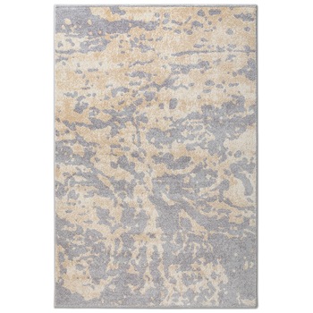 Covor sintetic Matrix 5957-1-17944, 60 x 110 cm, gri/galben, modern Covor sintetic Matrix 5957-1-17944, 60 x 110 cm, gri/galben, modern