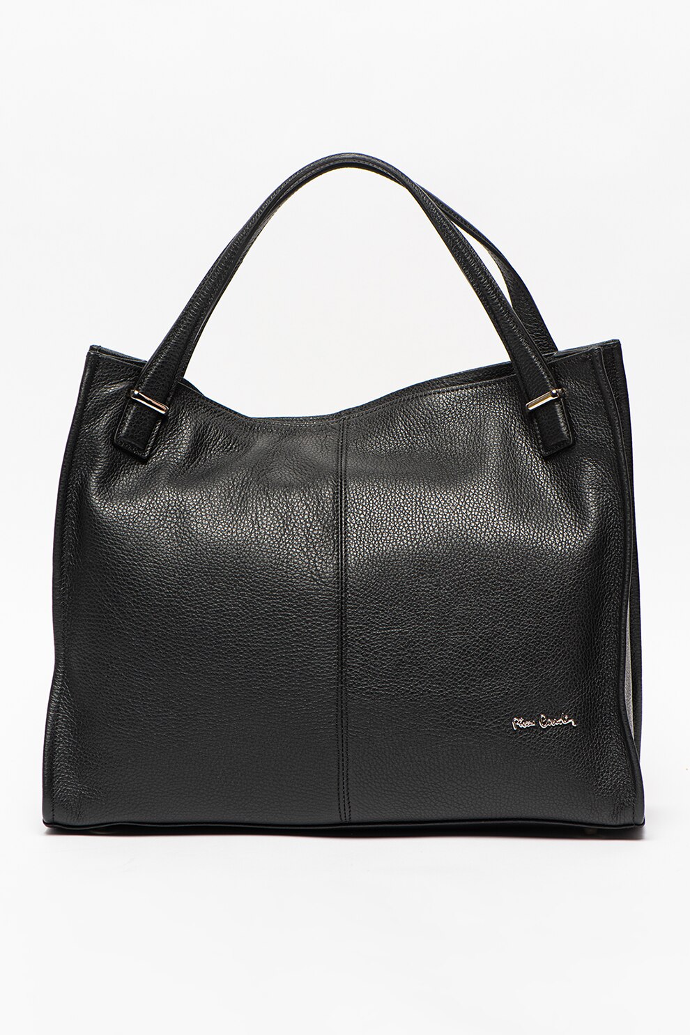 Pierre Cardin, Geanta tote de piele, Negru