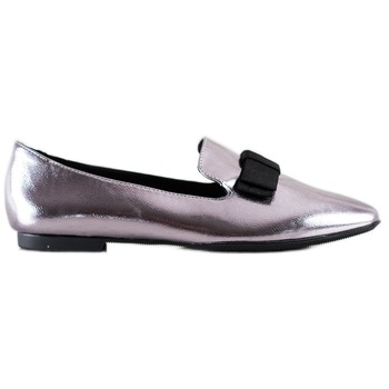 Mocasini dama Sergio Leone Argintiu, BM109824 Mocasini dama Sergio Leone Argintiu, BM109824