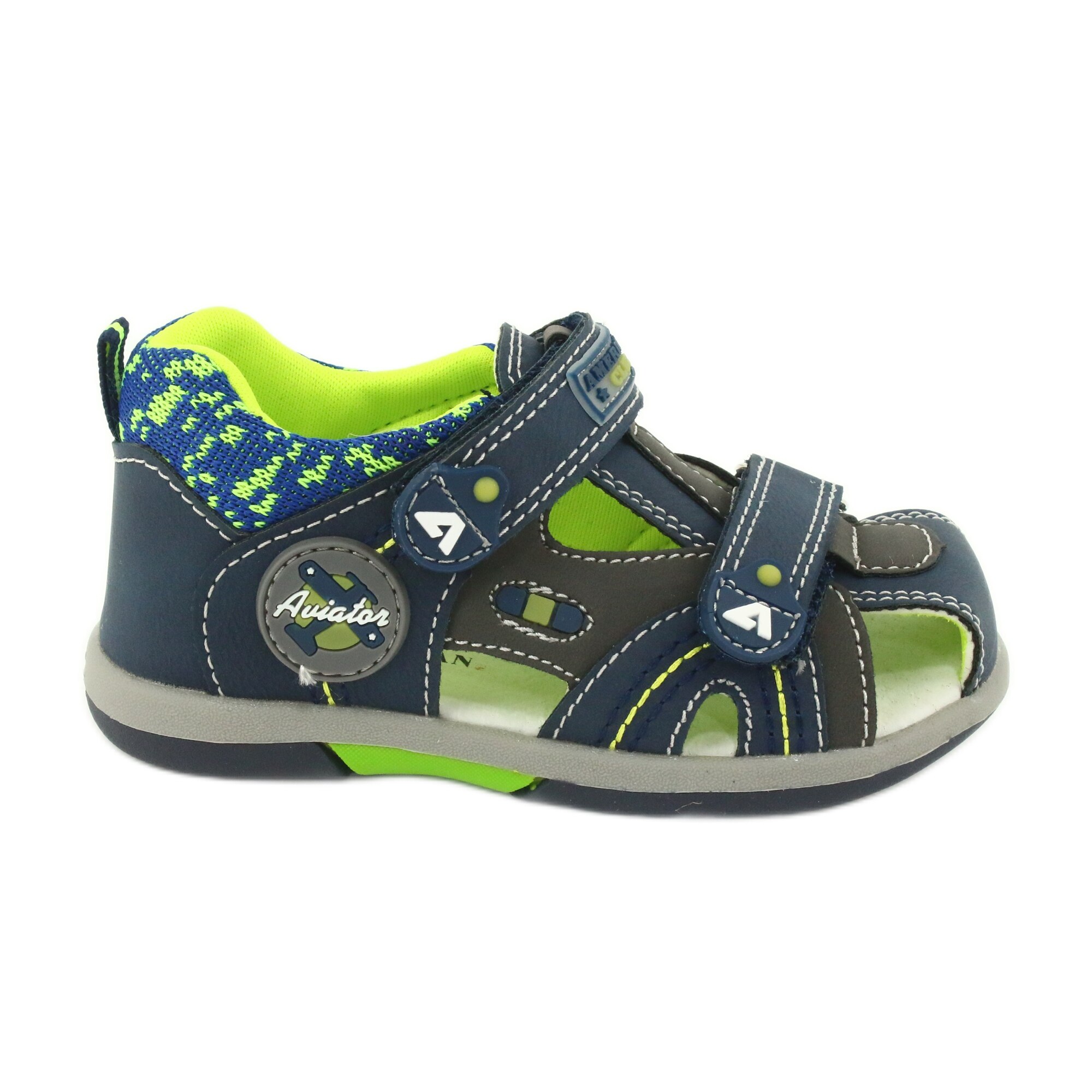 Sandale pentru copii American Club BM84286, Albastru