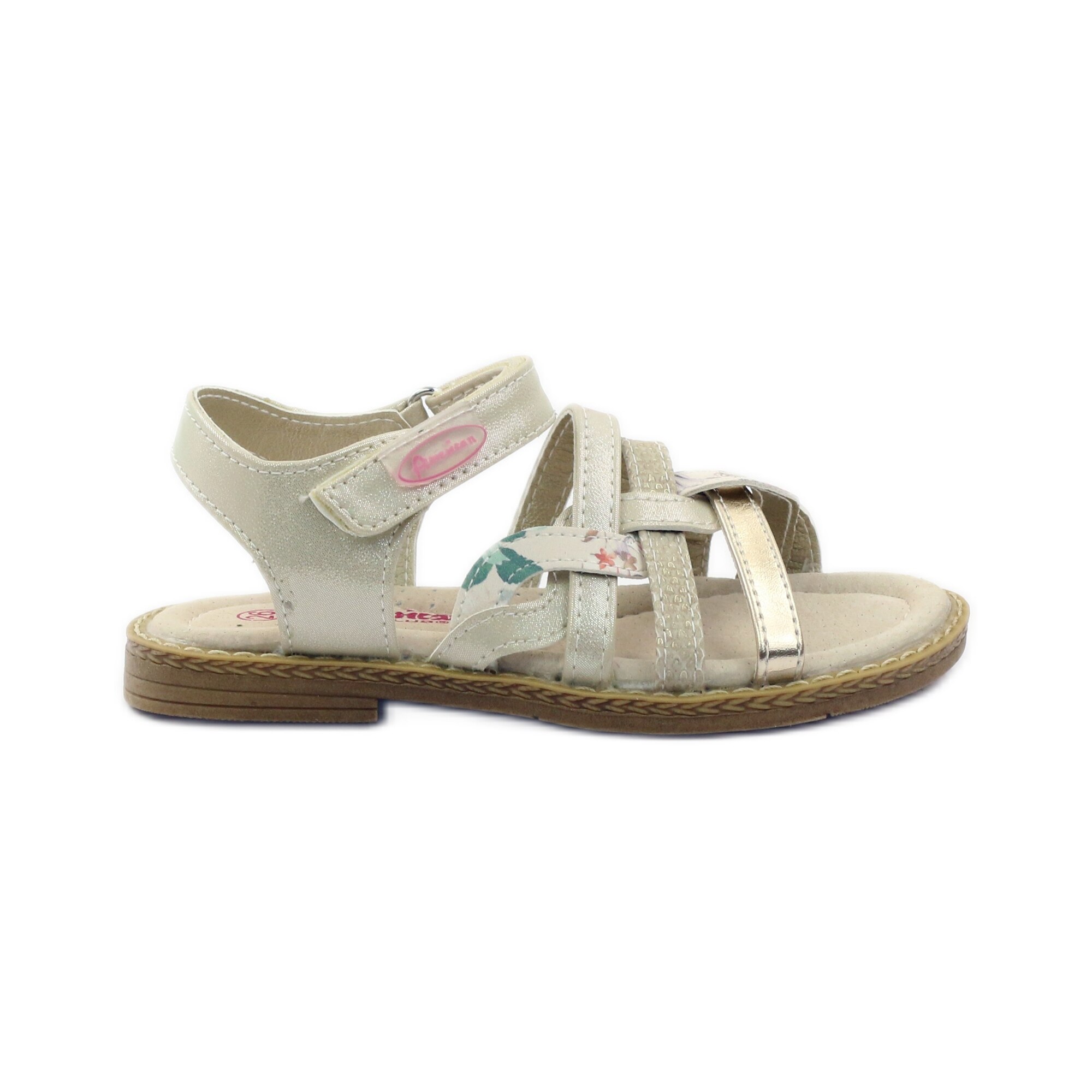 Sandale pentru copii American Club BM16511, Roz, 30 EU