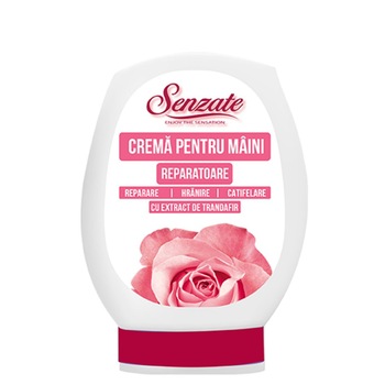 Crema de maini 75ml Rose, Senzate Crema de maini 75ml Rose, Senzate
