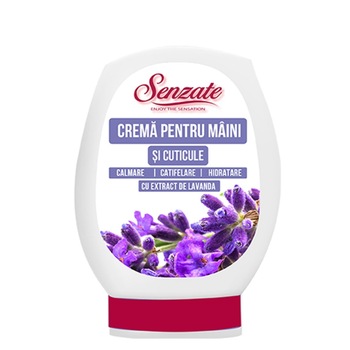 Crema de maini 75ml Lavanda, Senzate Crema de maini 75ml Lavanda, Senzate