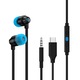 Casti gaming in-ear Logitech G333, Negru