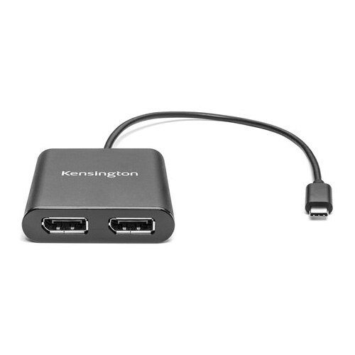 Adaptor Kensington, USB-C la DisplayPort 1.2, dual