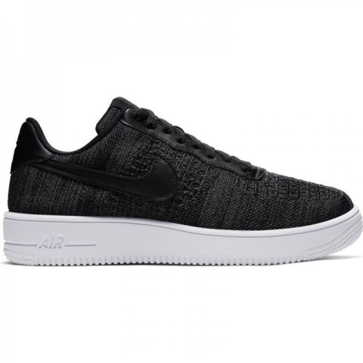 Pantofi Sport nike air force 1 flyknit 2.0, 38.5 EU, Negru
