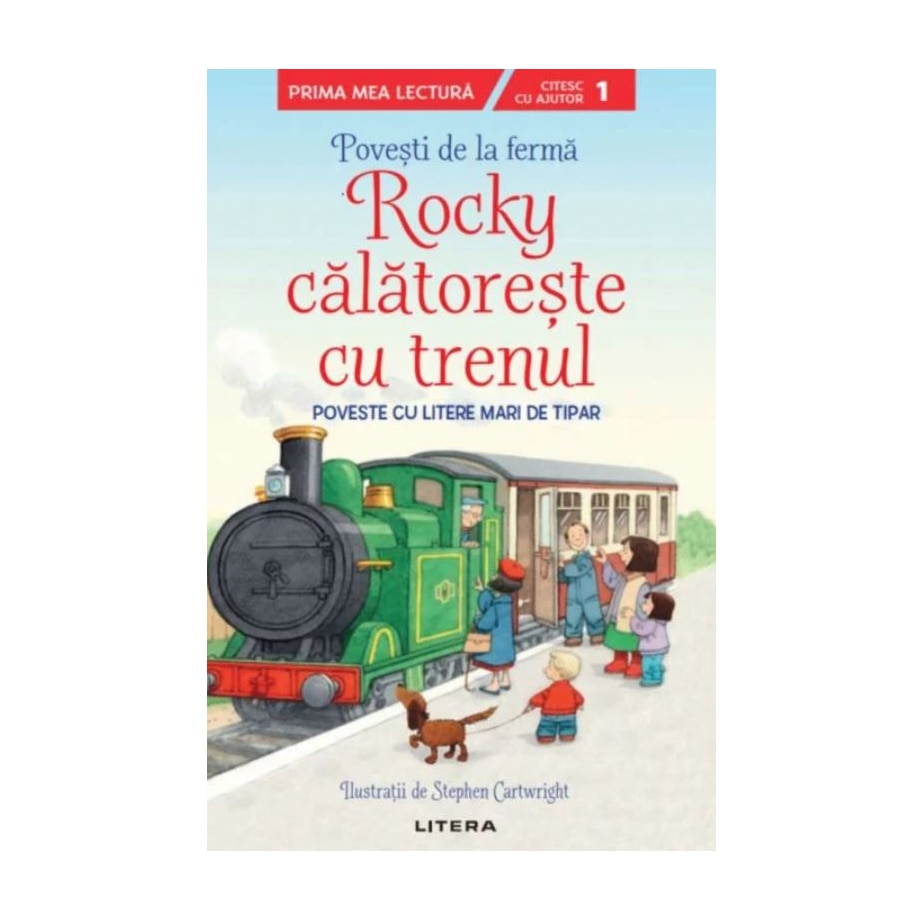 Povesti de la ferma. Rocky calatoreste cu trenul. Nivelul 1