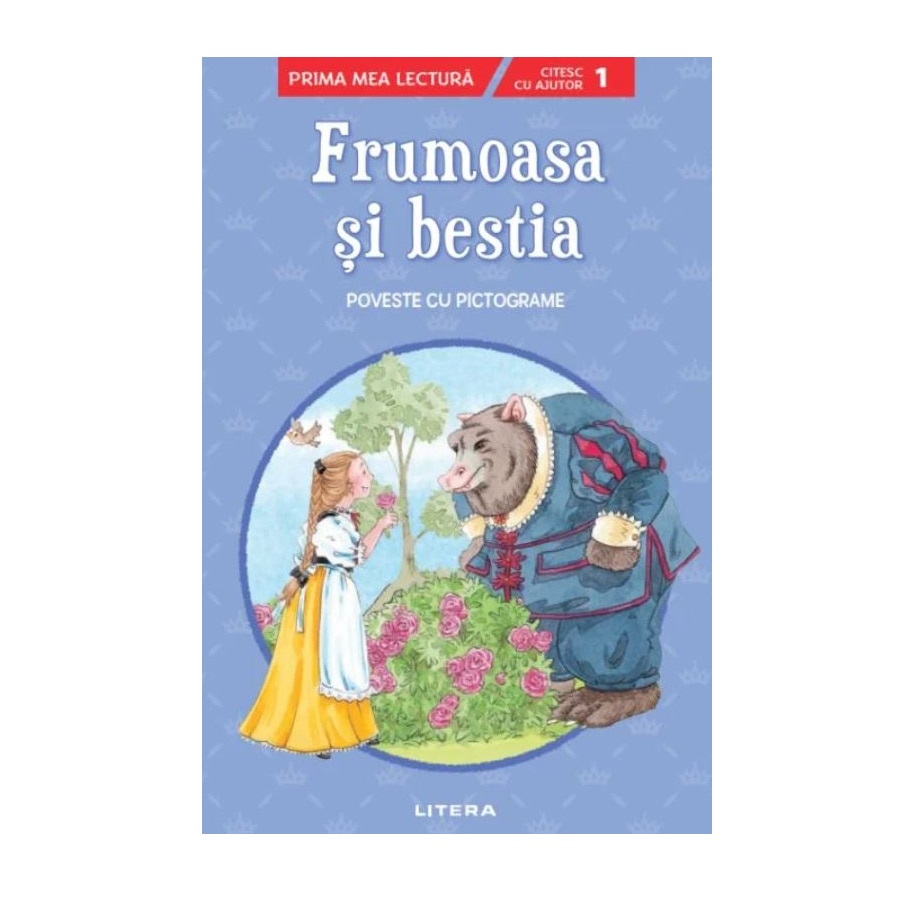 Frumoasa si bestia. Poveste cu pictograme. Nivelul 1