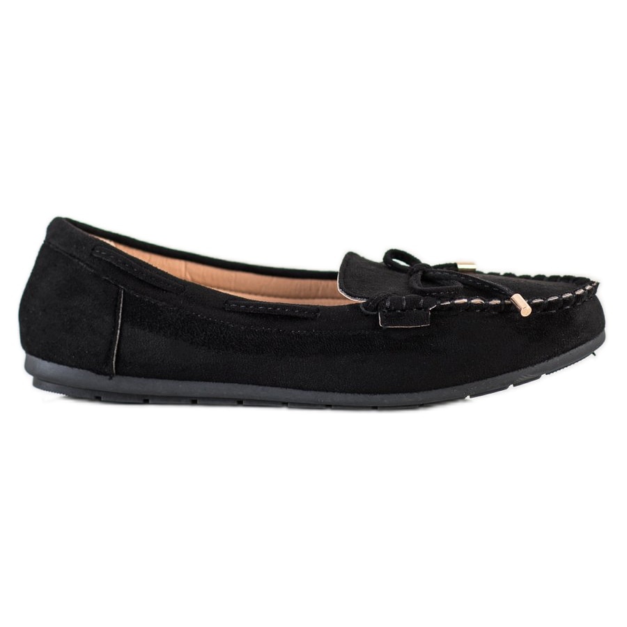 Mocasini dama Super Me, BM91704, negru