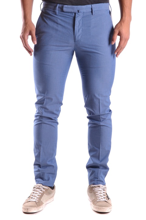 Pantaloni barbati Incotex NN101, Bumbac, Albastru deschis, 48 EU