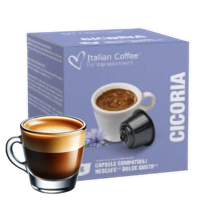Cafea de Cicoare, 16 capsule compatibile Dolce Gusto, Italian Coffee