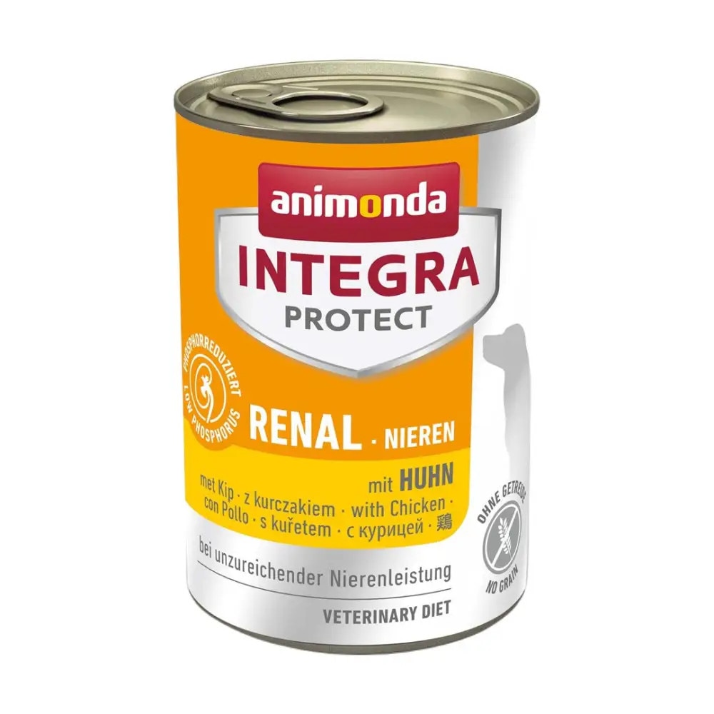 Hrana umeda pentru caini Integra Protect Renal Pui, 400 gr - eMAG.ro