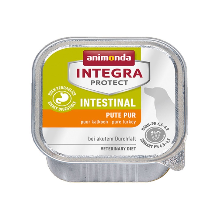 Мокра храна за кучета Integra Protect Intestinal Пуешко, 150 гр