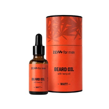 Ulei pentru barba Matt ZEW FOR MEN cu ulei de canepa, 30 ml Ulei pentru barba Matt ZEW FOR MEN cu ulei de canepa, 30 ml