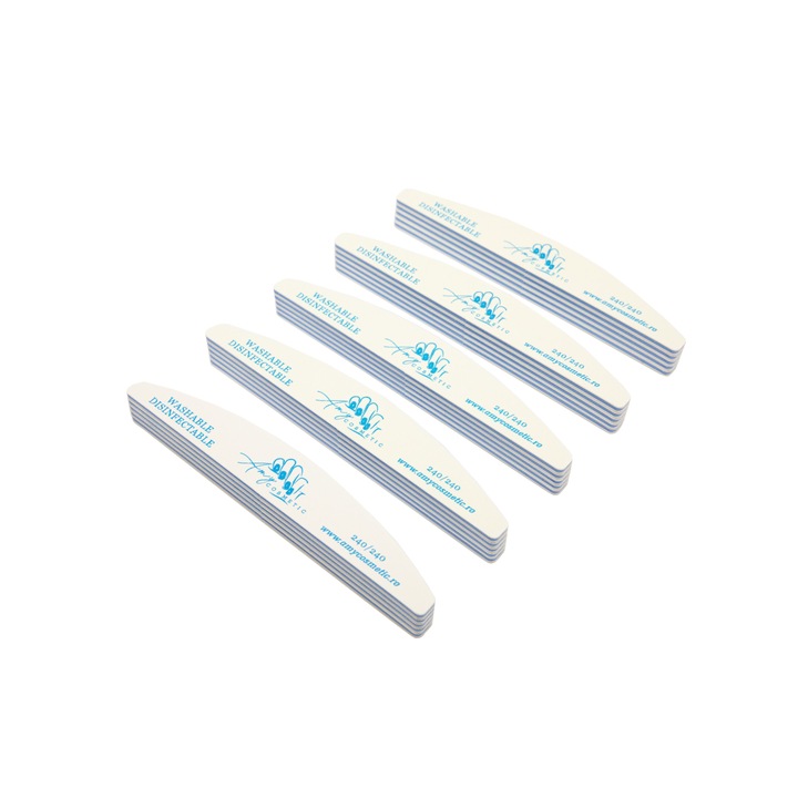 Set Pile Professionale, Amy Cosmetic,semiluna,granulatie,240/240