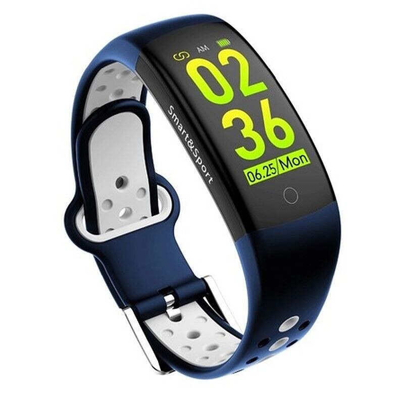 Bratara fitness bluetooth 4.0, SoVogue, TFT , 9 functii, Android iOS, IP68, albastru