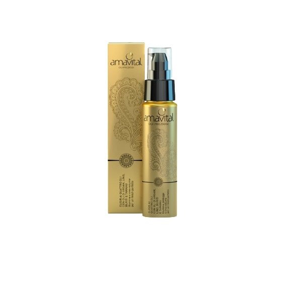 Elixir cu 4 uleiuri nutritive pentru par, Amavital, 60ml