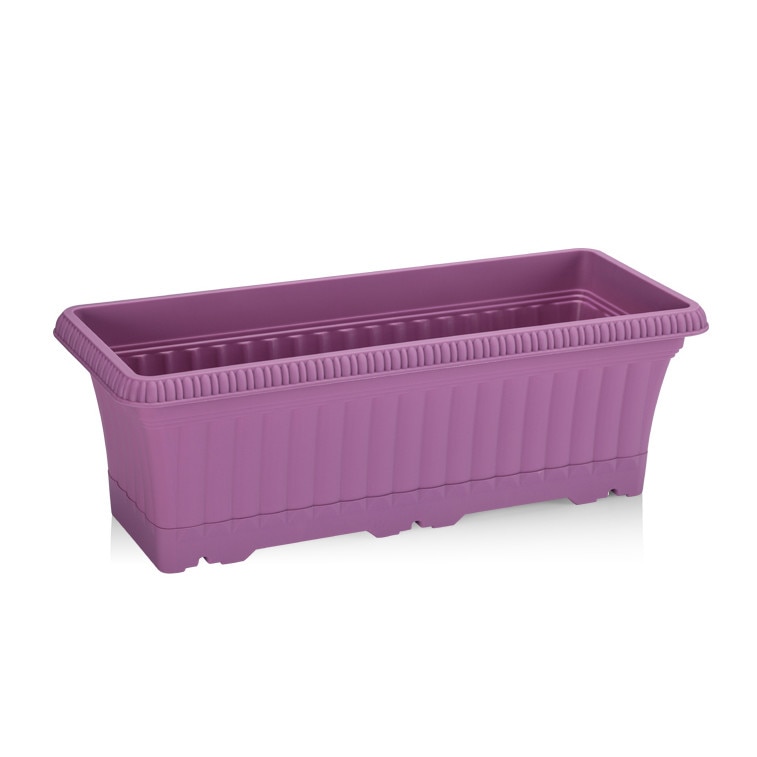 Jardiniera flori 43x17xh14cm mov