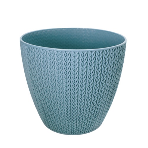 Ghiveci flori Sumela 14xh12cm 1,4lt albastru