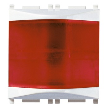 Modul lampa indicatoare Vimar Plana 2M rosie Modul lampa indicatoare Vimar Plana 2M rosie