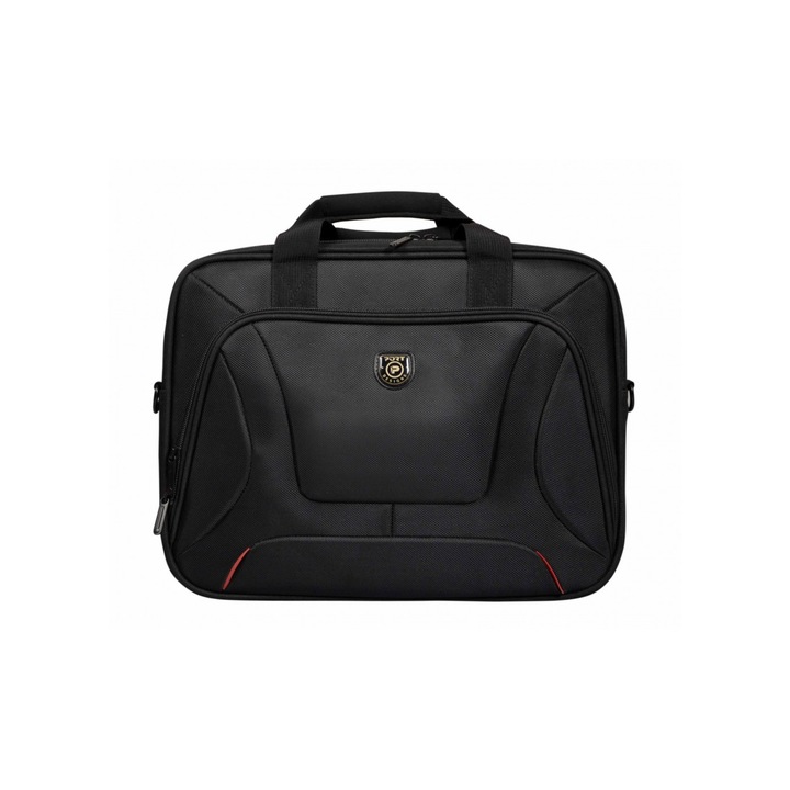 Geanta laptop Port Designs Courchevel Toploading Backfile 13.3 - 14 Inch, Negru