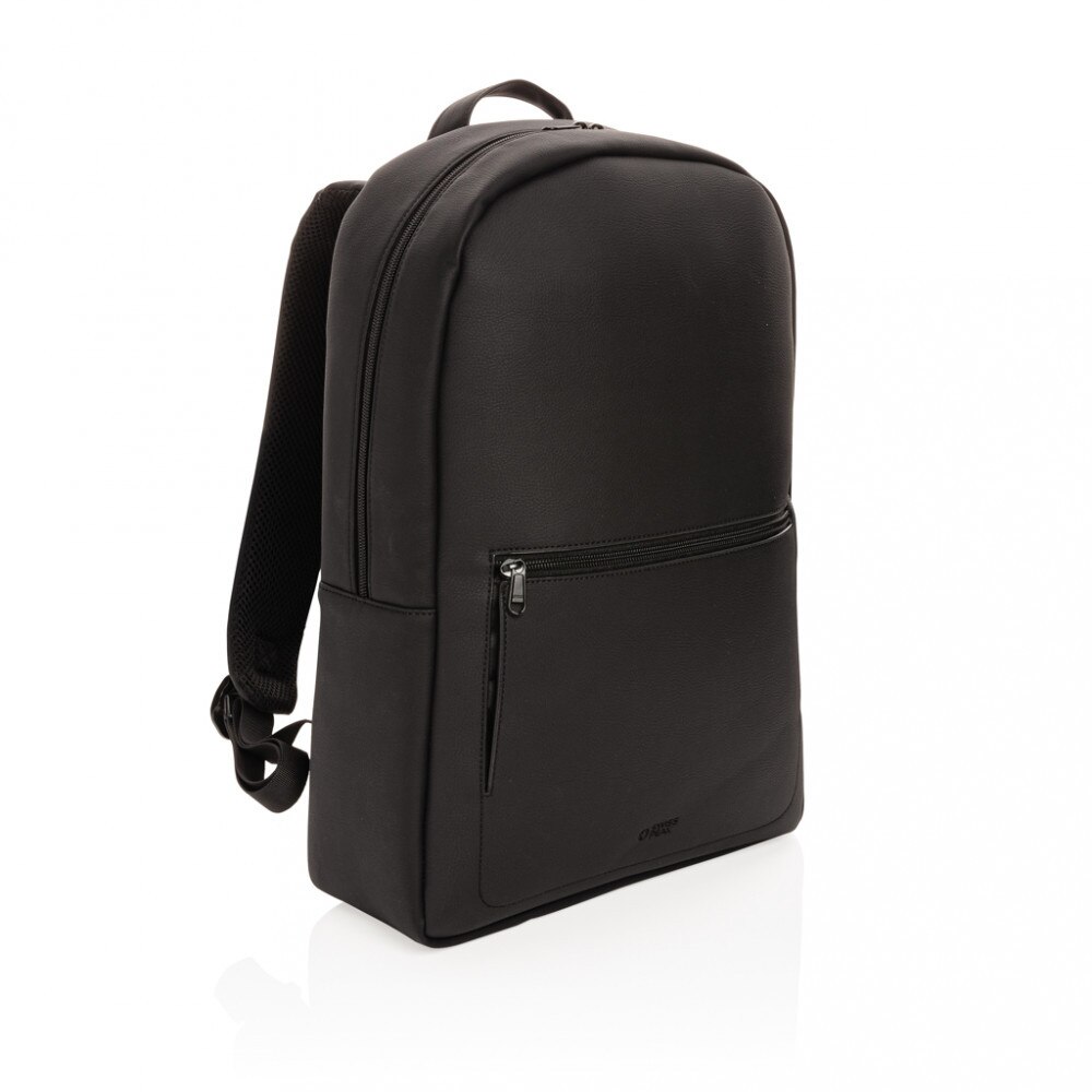 Rucsac laptop, 21MAR1042, 49x30x11 cm, 15.6 inch, Swiss Peak by AleXer, Poliuretan, Negru, breloc inclus