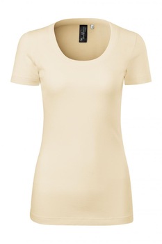 Tricou pentru dama Merino Rise, Migdala Tricou pentru dama Merino Rise, Migdala