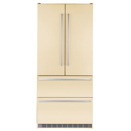 Combina frigorifica PremiumPlus Liebherr CBNbe 6256, 471 l, Clasa A++, No Frost, H 203 cm, Bej