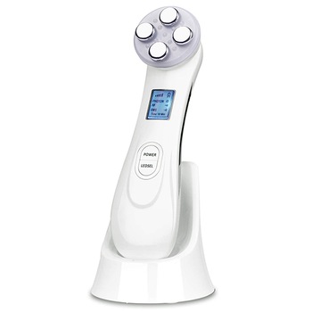 Aparat pentru intinerirea pielii 5 in 1 FunVita™ Photon Skin, anti-rid, tratament Electroporare, RF si cu lumina LED, anti rid, inchide porii, acnee, albire, fata si gat, stand incarcare, Alb Aparat pentru intinerirea pielii 5 in 1 FunVita™ Photon Skin, anti-rid, tratament Electroporare, RF si cu lumina LED, anti rid, inchide porii, acnee, albire, fata si gat, stand incarcare, Alb