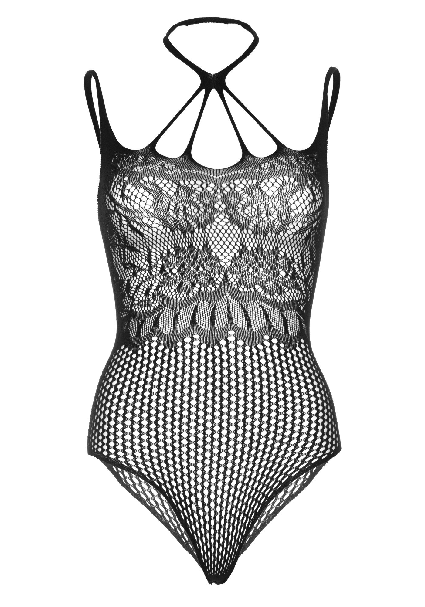 Body Leg Avenue 89275, Nylon/Elastan, Negru, Marime universala