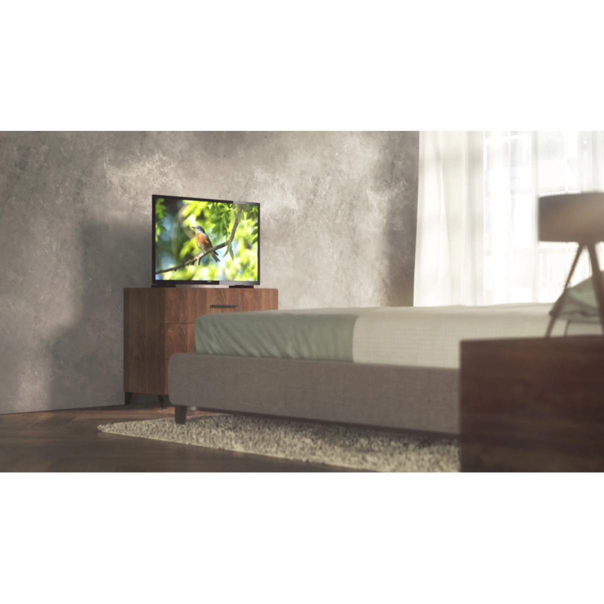 Smart TV LED HD Pixel Plus HD, Diagonala 80 cm (32") Rezolutie 1366 x 768p, Raport Lungime/Latime 16:9, HDR acceptat, HDR10/HLG, Sistem Saphi, Youtube/Netflix, Negru