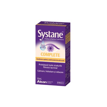 Picaturi de ochi Systane Complete, 10 ml Picaturi de ochi Systane Complete, 10 ml