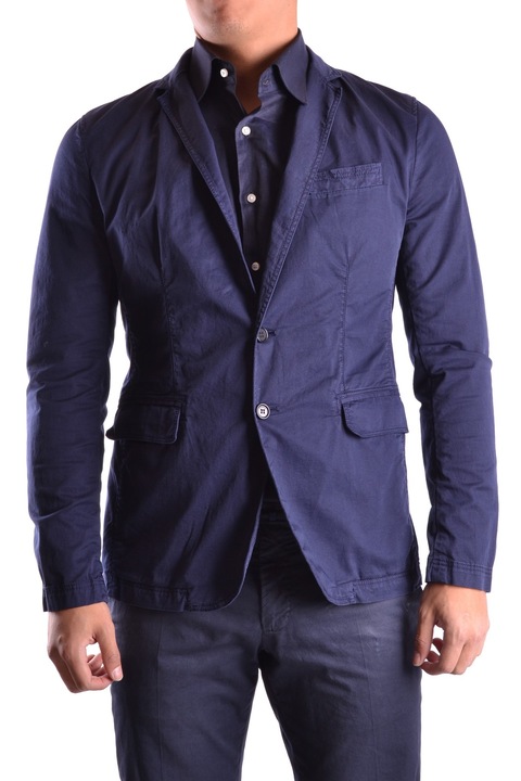 Sacou barbati Bikkembergs PR050, Bumbac/Elastan, Albastru, 46