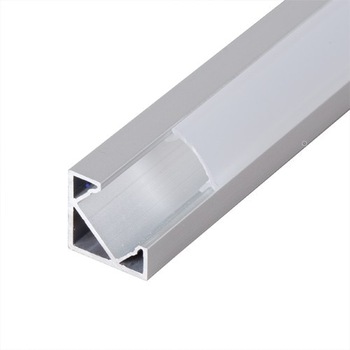Profil din aluminiu, unghiular, pentru benzi led, cu margine, 2m APN205 Ultralux Profil din aluminiu, unghiular, pentru benzi led, cu margine, 2m APN205 Ultralux