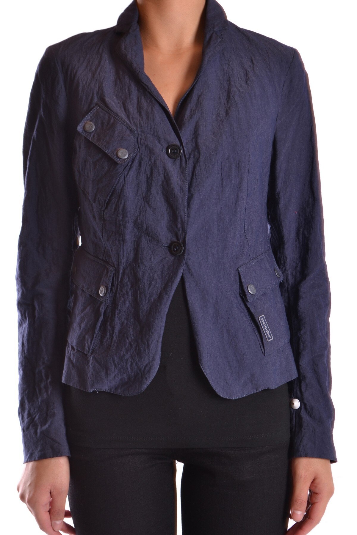 Sacou dama Brema NN336, Albastru inchis, 40