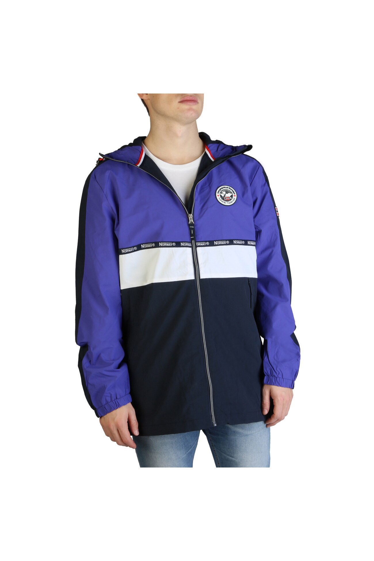 Geaca barbati Geographical Norway model Aplus_man, Albastru