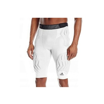 adidas - Мъжки спортни панталони TechFit, Бял, 2XL EU