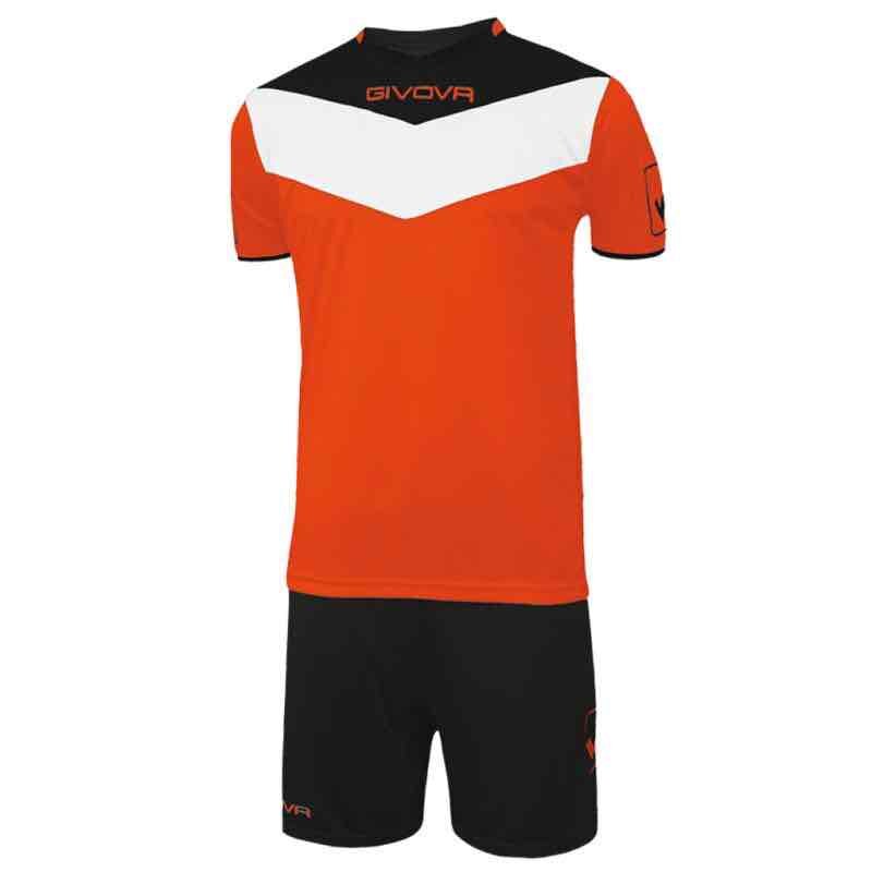 Kit Givova Campo Fluo, fluo, Portocaliu fluo/negru