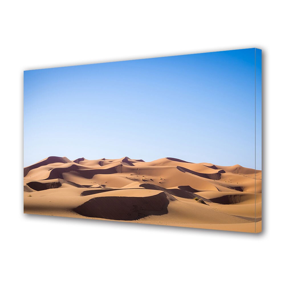 Tablou Canvas Premium ArtDeco, Dune de nisip, Panza pe cadru de lemn, Decoratiuni Moderne pentru Casa, 80 x 120 cm