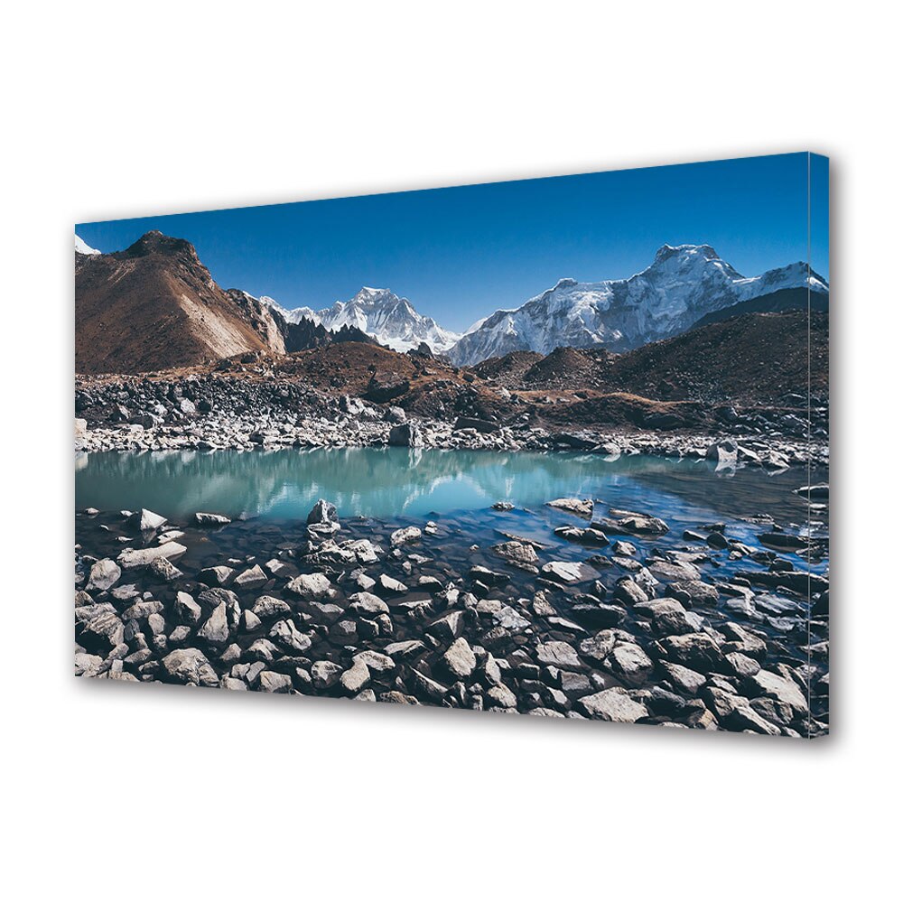 Tablou Canvas Premium ArtDeco, Priveliste stancoasa, Panza pe cadru de lemn, Decoratiuni Moderne pentru Casa, 20 x 30 cm